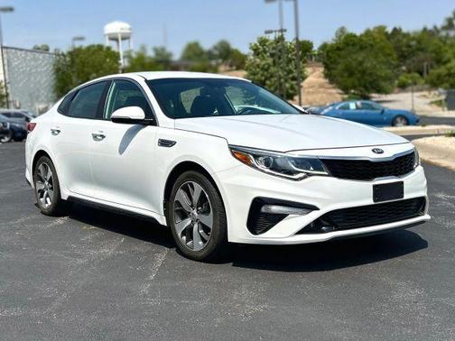 White 2020 Kia Optima S