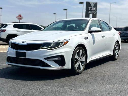 White 2020 Kia Optima S