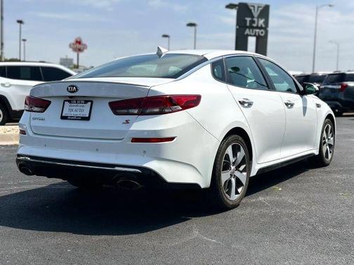 White 2020 Kia Optima S