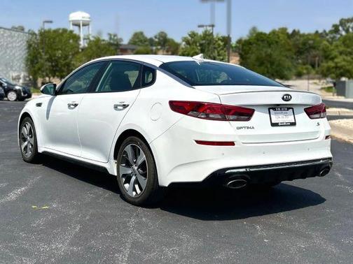 White 2020 Kia Optima S