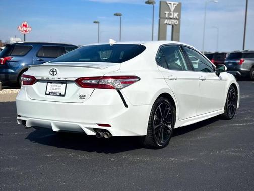 White 2020 Toyota Camry XSE