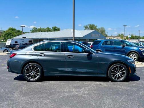 Gray 2022 BMW 330e xDrive