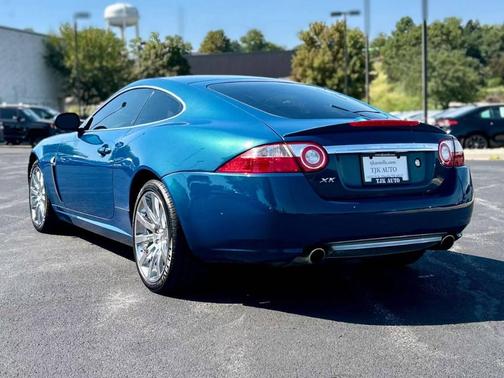 Blue 2007 Jaguar XK