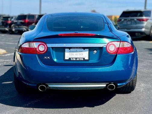 Blue 2007 Jaguar XK
