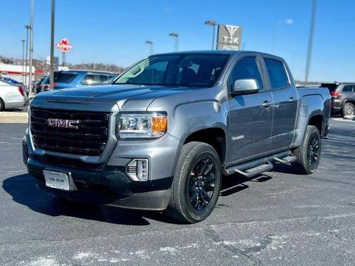 Gray 2022 GMC Canyon Elevation