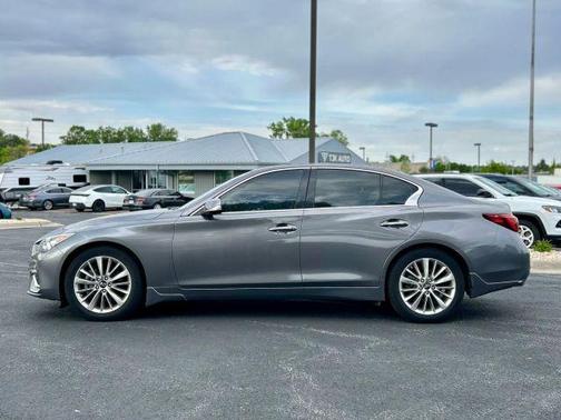 Graphite Shadow 2021 INFINITI Q50 3.0t LUXE