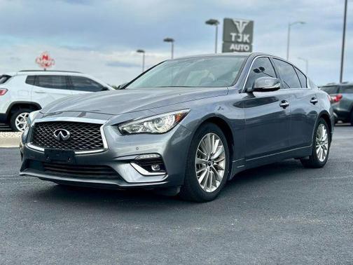 Graphite Shadow 2021 INFINITI Q50 3.0t LUXE