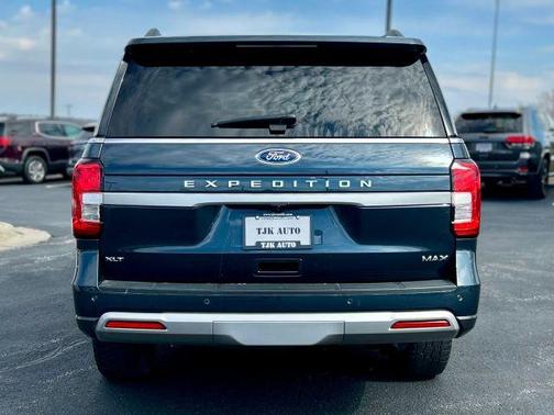 Blue 2023 Ford Expedition Max XLT