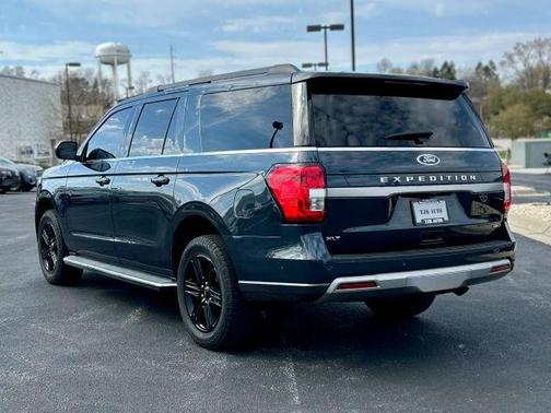 Blue 2023 Ford Expedition Max XLT