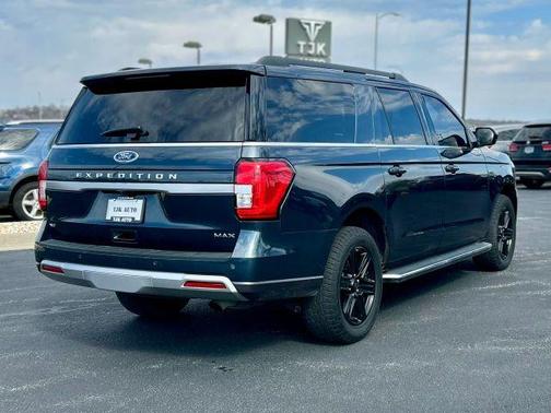 Blue 2023 Ford Expedition Max XLT