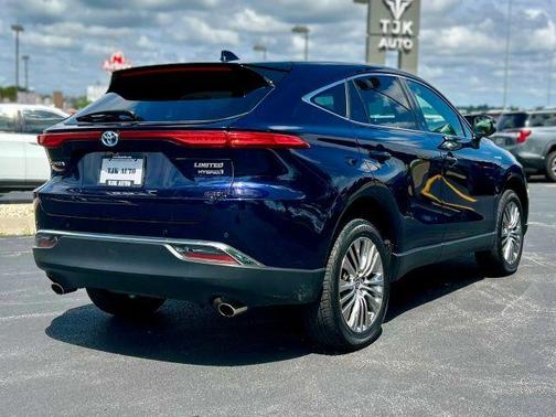 Dark Blue 2021 Toyota Venza Limited