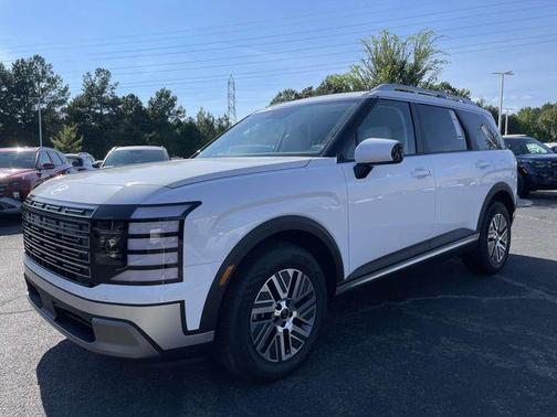 Creamy White Pearl 2027 Hyundai Palisade Hybrid Blue SEL 7P