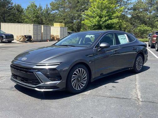 Portofino Gray 2026 Hyundai SONATA Hybrid SE