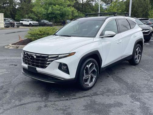 Serenity White Pearl 2023 Hyundai TUCSON Limited