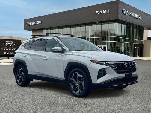 Serenity White Pearl 2023 Hyundai TUCSON Limited