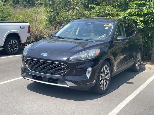 Agate Black Metallic 2020 Ford Escape Titanium