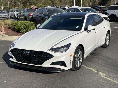 Serenity White 2023 Hyundai SONATA SEL