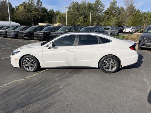 Serenity White 2023 Hyundai SONATA SEL