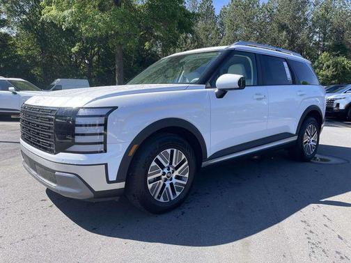 Creamy White Pearl 2026 Hyundai Palisade Hybrid SEL 7P