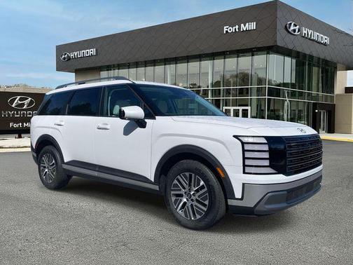 Creamy White Pearl 2026 Hyundai Palisade Hybrid SEL 7P