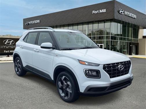Lunar White 2026 Hyundai VENUE SEL SUV