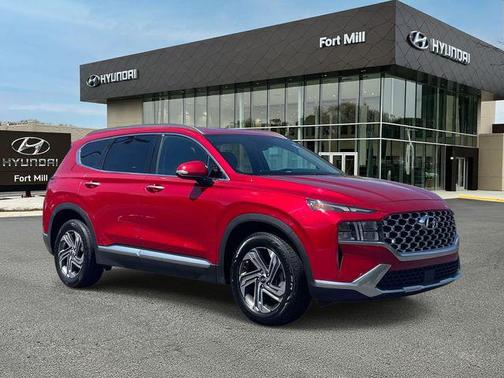 Calypso Red 2021 Hyundai SANTA FE SEL 2.4