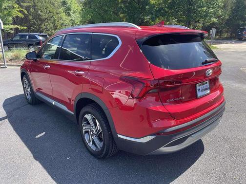 Calypso Red 2021 Hyundai SANTA FE SEL 2.4