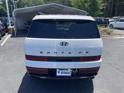 Serenity White 2026 Hyundai SANTA FE Calligraphy