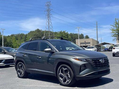Amazon Gray 2022 Hyundai TUCSON Hybrid SEL Convenience
