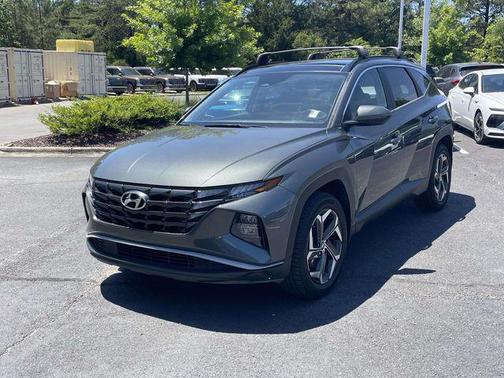 Amazon Gray 2022 Hyundai TUCSON Hybrid SEL Convenience