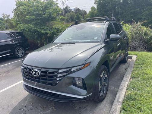 Amazon Gray 2022 Hyundai TUCSON Hybrid SEL Convenience