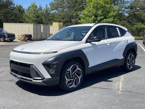 Atlas White 2026 Hyundai KONA SEL Premium