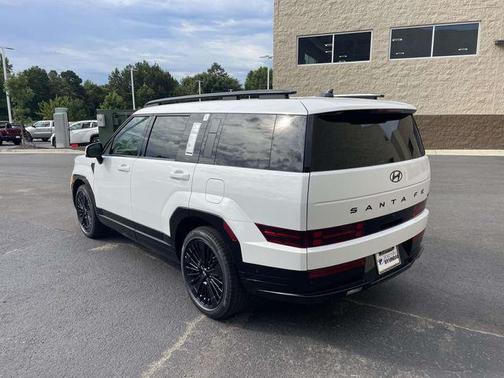 Serenity White 2026 Hyundai SANTA FE HEV Calligraphy