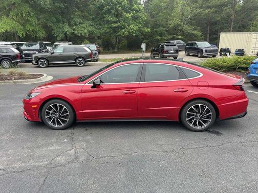 Calypso Red 2020 Hyundai SONATA SEL Plus