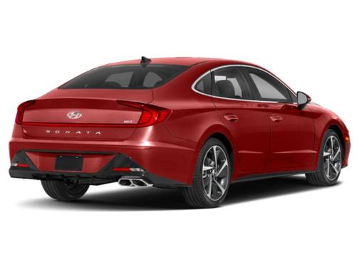 Calypso Red 2020 Hyundai SONATA SEL Plus