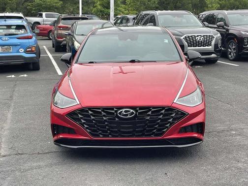 Calypso Red 2020 Hyundai SONATA SEL Plus