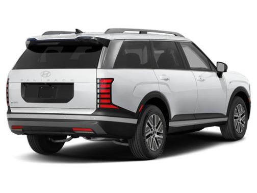 Creamy White Pearl 2026 Hyundai Palisade Hybrid Blue SEL 7P
