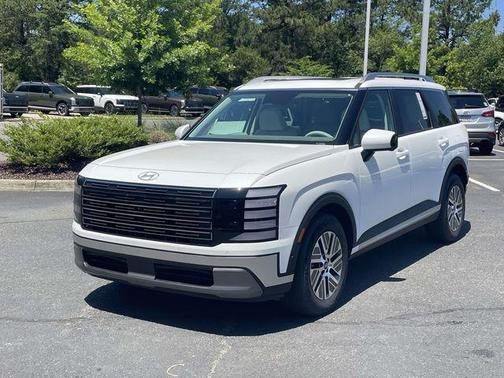Creamy White Pearl 2026 Hyundai Palisade Hybrid Blue SEL Premium 7P