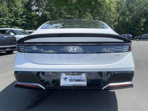 Serenity White 2026 Hyundai SONATA Hybrid Limited