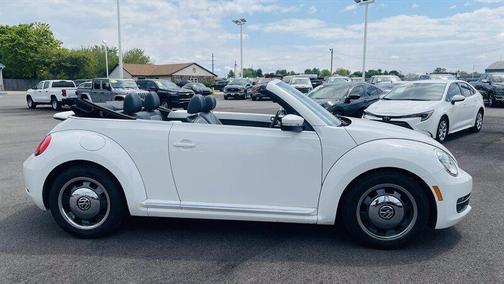 Pure White 2016 Volkswagen Beetle 1.8T Denim