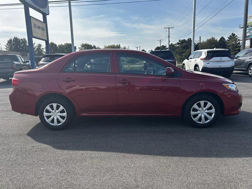 Barcelona Red Metallic 2010 Toyota Corolla LE