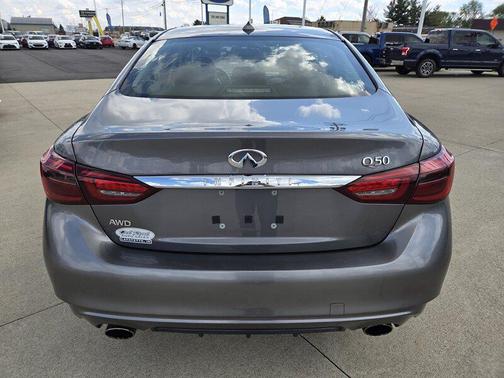 Graphite Shadow 2018 INFINITI Q50 3.0t LUXE