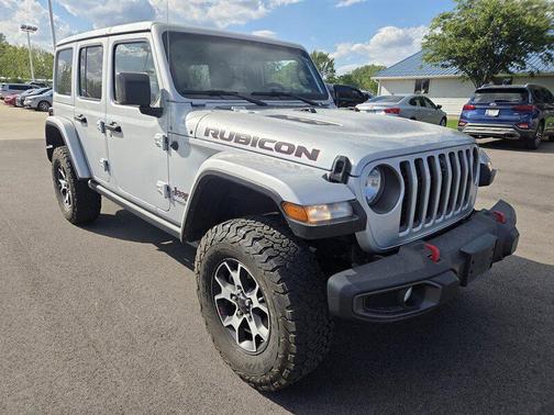 Silver Zynith Clear Coat 2022 Jeep Wrangler Unlimited Rubicon