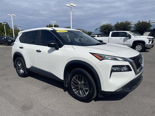 Glacier White 2021 Nissan Rogue S
