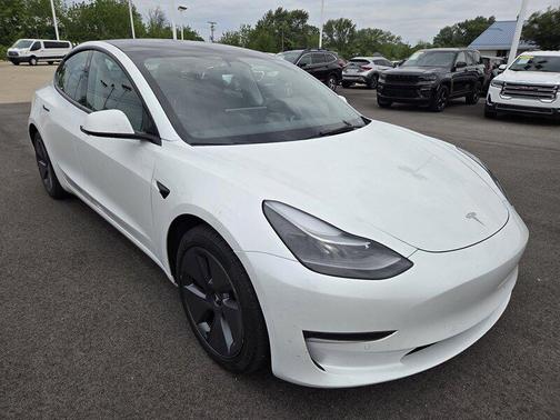 White 2022 Tesla Model 3 Long Range