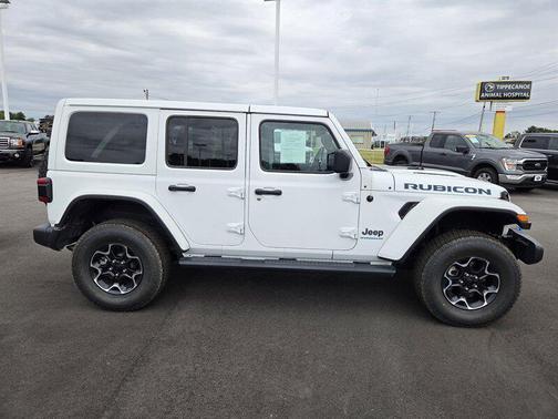 Bright White Clear Coat 2023 Jeep Wrangler 4xe Rubicon