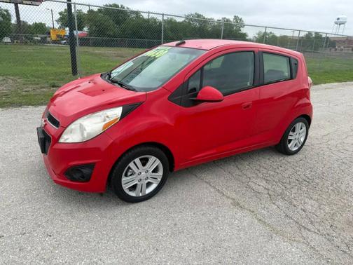 Red 2014 Chevrolet Spark LS