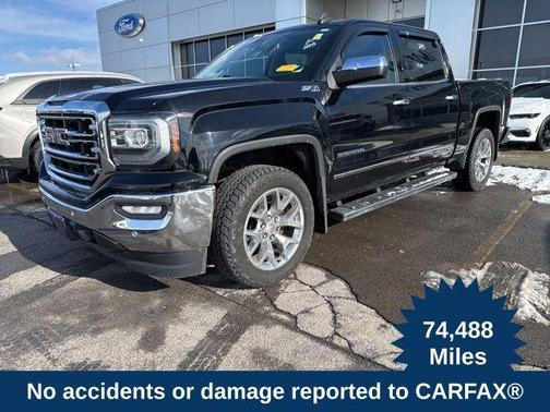Onyx Black 2018 GMC Sierra 1500 SLT