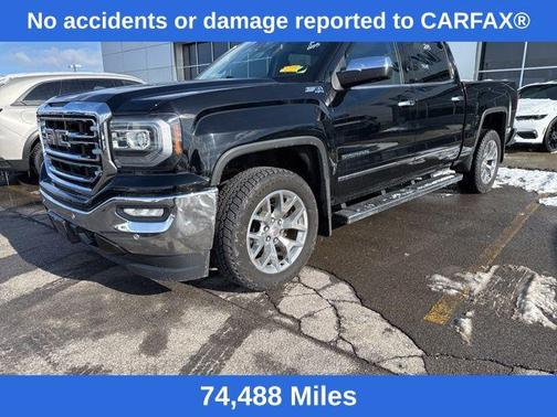 Onyx Black 2018 GMC Sierra 1500 SLT