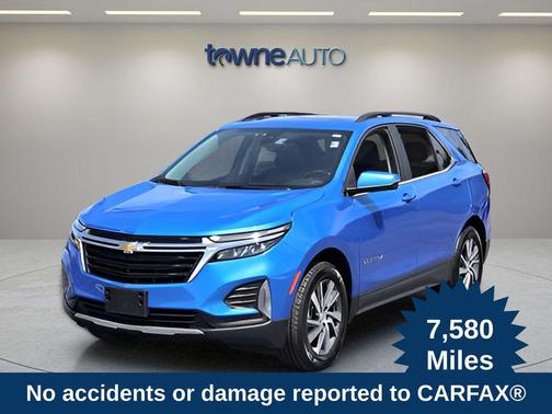 Riptide Blue Metallic 2024 Chevrolet Equinox 1LT